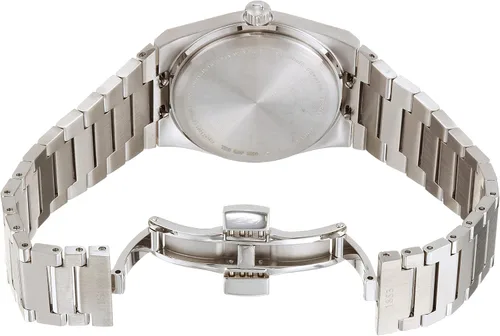 Vista 3 de Tissot Tissot PRX - Reloj unisex de cuarzo con caja de acero inoxidable 316L color gris acero inoxidable 11 T1372101103100 gris Reloj de cuarzo