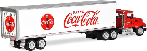 Vista 2 de Coca-Cola 1/50 53' Coca-Cola Tractor y remolque