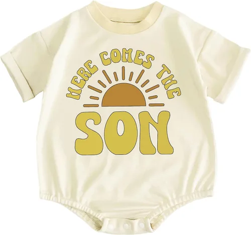 Vista 6 de First Trip Around The Sun - Camiseta para niño de un año, camiseta de primer cumpleaños, estilo bohemio, unisex, para bebé