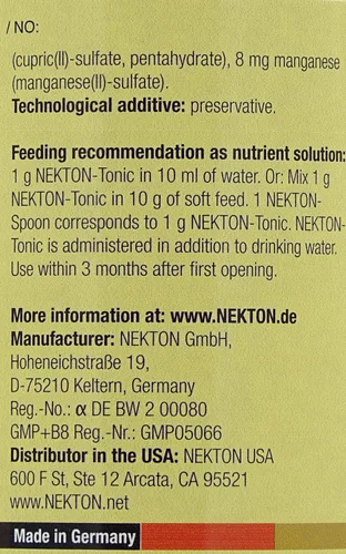 Vista 3 de Nekton Tonic-R Suplemento restaurador para reptiles 3.53 oz, (3.5 oz)