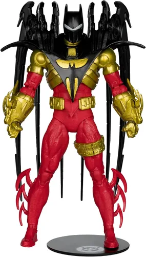 Vista 3 de McFarlane Toys - DC Multiverse Azrael Batman (Knightquest) Figura de acción de 7 pulgadas