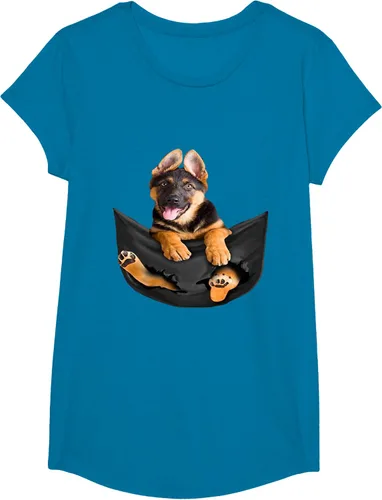 Vista 79 de Dog Lovers Gifts - Camiseta divertida con cara de perro con bolsillo, Negro, S