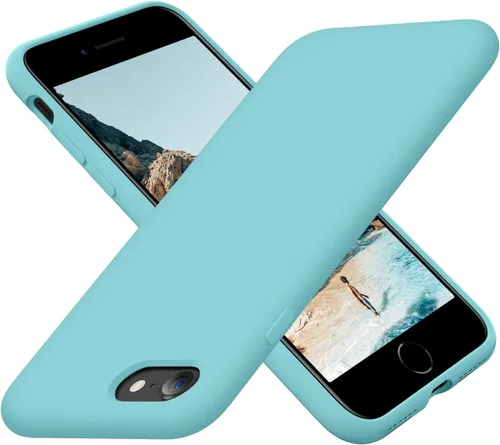 Vista 27 de Cordking Funda diseñada para iPhone SE 2022/2020, diseñada para iPhone 7 y 8, funda ultradelgada de silicona a prueba de golpes