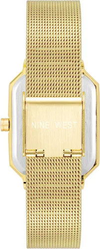 Vista 3 de Nine West Reloj de pulsera de malla para mujer