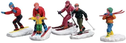 Vista 3 de Lemax - Juego de 5 figuras divertidas de invierno