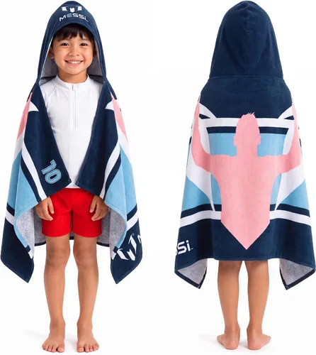 Vista 8 de Jay Franco Harry Potter - Toalla de baño con capucha para niños, color Negro - Harry Potter