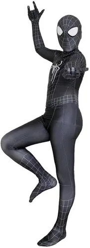 Vista 3 de Vowdicua Superhero Costumes For Kids Halloween Cosplay Jumpsuits 3D