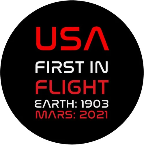 Vista 3 de PopSockets PopGrip con licencia oficial de la NASA Ingenuity Mars First in Flight 2021: agarre intercambiable para teléfonos y tabletas