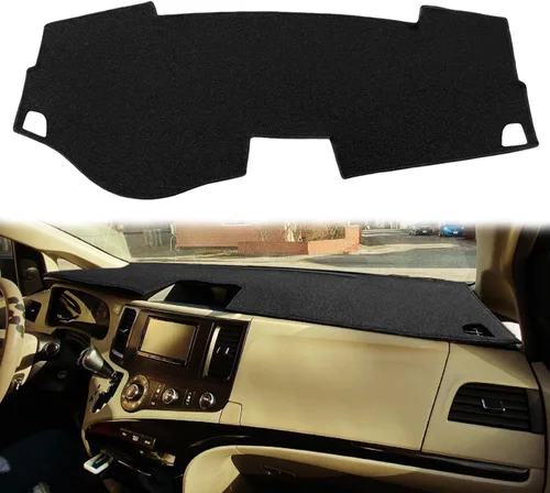 Vista 7 de Alfombrilla para tablero compatible con Toyota Sienna 2004-2010 (04-10 beige) F99 36-38 Beige
