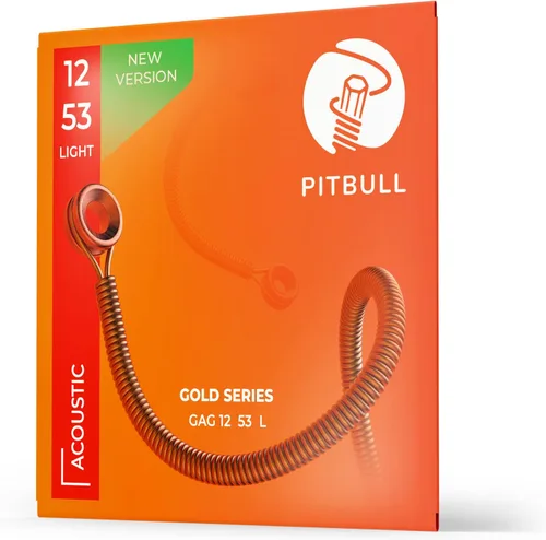 Vista 7 de Pitbull Cuerdas de guitarra acústica serie dorada