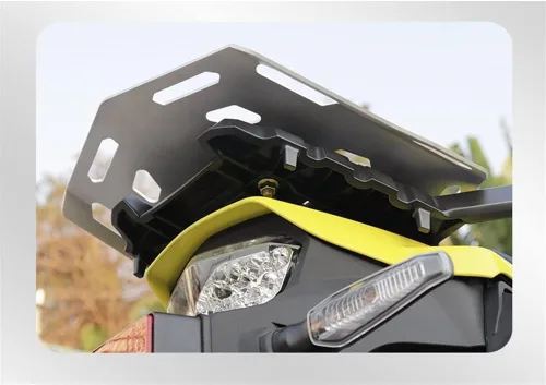 Vista 3 de Portaequipajes para SU&ZUKI Vstrom 1050 2021-2022 - Portaequipajes trasero para motocicleta, estante de almacenamiento, soporte de caja trasera