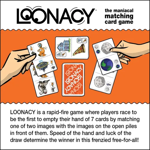 Vista 3 de Juego de cartas Loonacy - Juego maniático para 2-5 jugadores