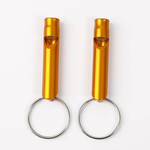 Vista 4 de uxcell Paquete de 2 silbatos para perro, silbato para perro pequeño para dejar de ladrar a los vecinos, llavero ajustable para perro, silbato