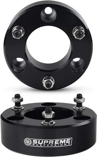 Vista 7 de Kit de elevación completa para Chevrolet Silverado & GMC Sierra 1500 2007-2020, separadores de puntales de elevación delantera, bloques cónicos