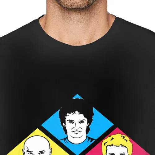 Vista 7 de Soda Music and Stereo - Camiseta de manga corta para hombre, diseño casual, cuello redondo, unisex, color negro