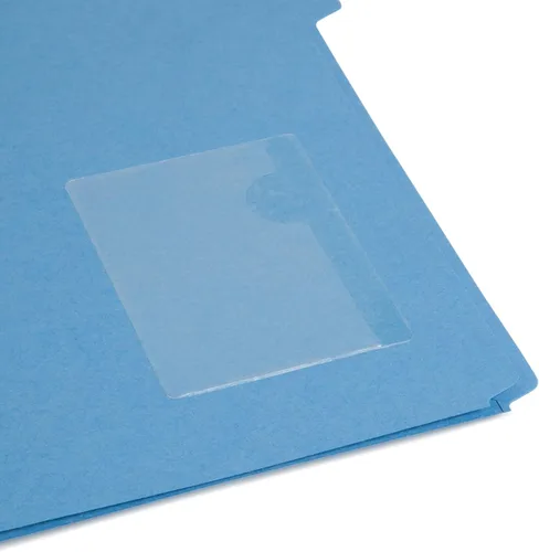 Vista 4 de Smead bolsillos autoadhesivos, 100 por caja, Transparente