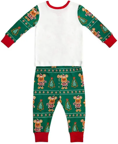 Vista 4 de Disney Mickey y Minnie Mouse Holiday PJ PALS para bebé