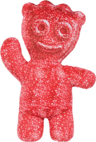 Vista 8 de iscream Sour Patch Kids - Mini almohada de personaje de caramelo en relieve de 8.5 x 6.25 pulgadas, color azul Officially Licensed, Small 8.5" x