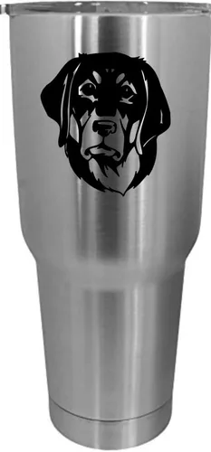 Vista 267 de Cairn Terrier - Vaso grabado con temática de perro, 30 onzas