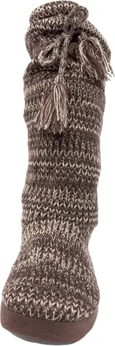 Vista 2 de Muk Luks - Botas altas con forro polar para mujer
