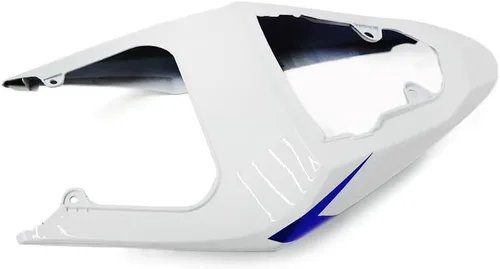 Vista 9 de Motocicleta azul blanco negro carenado apto para Suzuki GSXR 600 GSXR750 K4 2004 2005 04 05 GSX-R600 750 04 05 ABS inyección de plástico carenado kit