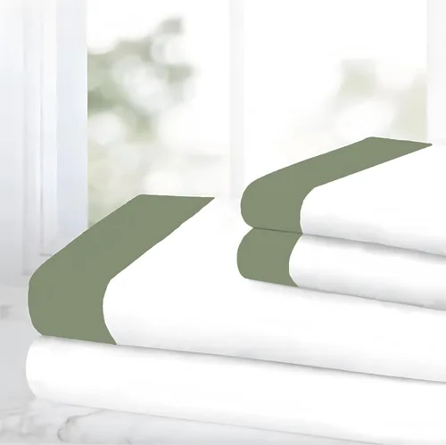 Vista 24 de SGI Bedding - Juego de sábanas de 600 hilos, 4 piezas, 100% de algodón egipcio, tamaño completo, juego de sábanas con bolsillo profundo de 38 cm