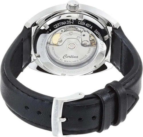 Vista 3 de Certina, Hombre, DS-2, acero inoxidable, suizo automático, reloj, rojo, plástico, 20, (C0244071742100), Rojo