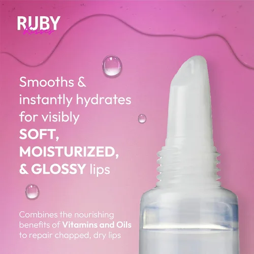 Vista 5 de Ruby Kisses Brillo de labios hidratante transparente (3 unidades)