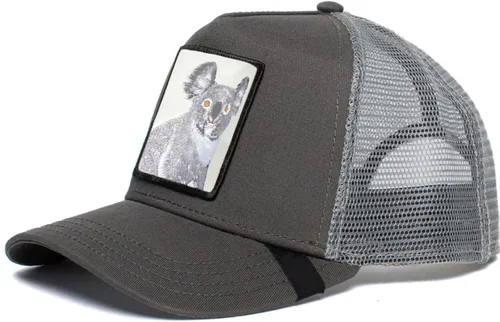 Vista 2 de Gorra de béisbol unisex de malla con parche cuadrado para mujer y hombre