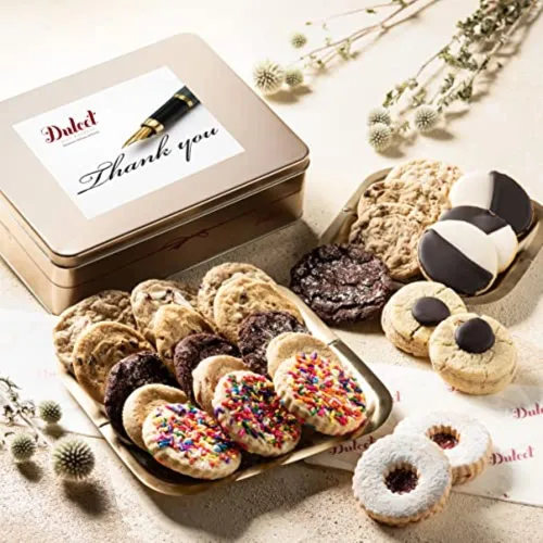 Vista 13 de Dulcet Git Baskets - Cesta de cumpleaños para mujer, surtido gourmet de todos los sabores, para cada ocasión especial, vacaciones, para hombres