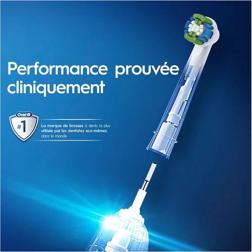 Vista 7 de Oral-B Precision Clean - Juego de 10 pinceles con tecnología Cleanmaximiser, formato especial, 10
