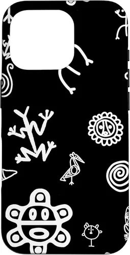 Vista 20 de Simbolos Tainos Tallados Indios de Puerto Rico Boricua Pride - Carcasa para iPhone 17