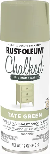 Vista 69 de Rust-Oleum 302592 - Pintura a la tiza en aerosol ultramate de 12 onzas (paquete de 1), color gris envejecido