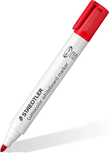 Vista 3 de Staedtler 351WP6 - Marcador de pizarra blanca con punta de bala, paquete de 6