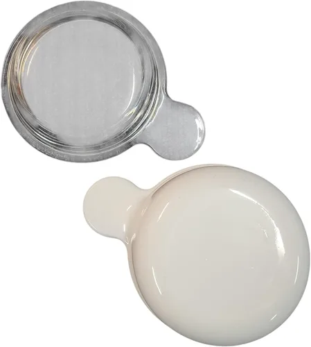 Vista 4 de Corning Ware French White Grab-It Heat N' Eat con tapa de cristal - P 150 B