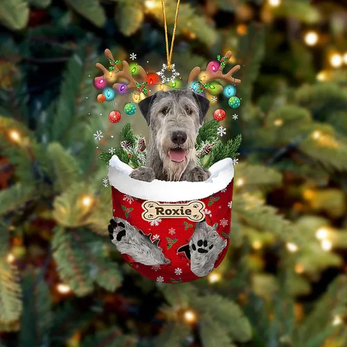 Vista 212 de LOVELYPOD Adorno Personalizado de Perro Affenpinscher, Adornos de Navidad Affenpinscher Regalo para Amante de Perros, Adorno de Navidad Colgante