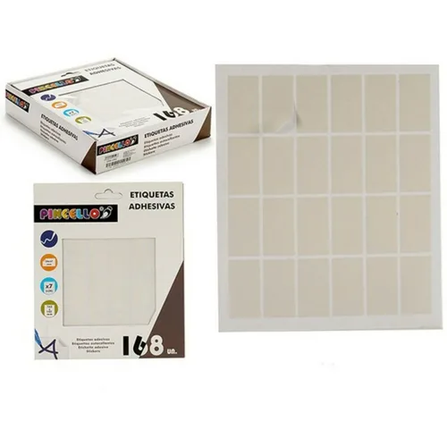 Vista 2 de Etiquetas Autoadhesivas Rectangular 168 uds