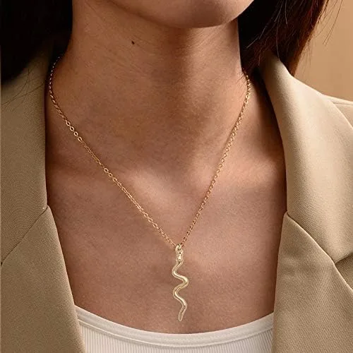 Vista 4 de Long tiantian Collar de borla de calavera de Halloween con dije de esqueleto para mujer, collar gótico de terror, juego de aretes