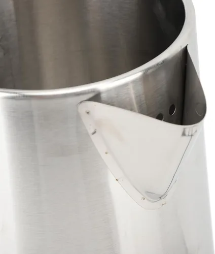 Vista 9 de Tetera eléctrica, hervidor eléctrico de acero inoxidable 304 de 2.5 L, caldera de agua de ebullición rápida con apagado automático, base giratoria