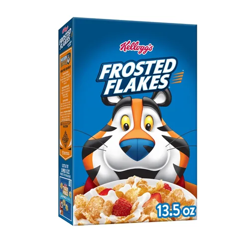 Vista 12 de Kellogg's Frosted Flakes, Cereal para el Desayuno, Original, 1 onza (paquete de 96)