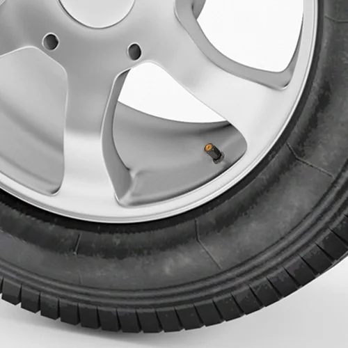 Vista 6 de TOMALL Tapones de vástago de válvula de neumático atornillados a prueba de explosiones sin cámara TPMS Vástago de válvula de aleación de aluminio