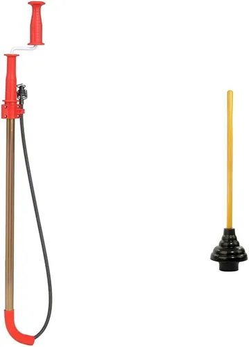 Vista 10 de RIDGID Barrena Serpiente para Inodoro + Green Gobbler Disolvente de Obstrucciones de Drenaje