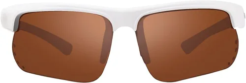 Vista 2 de Revo Gafas de sol Cusp S: lentes polarizadas filtros UV, marco de envoltura rectangular sin montura