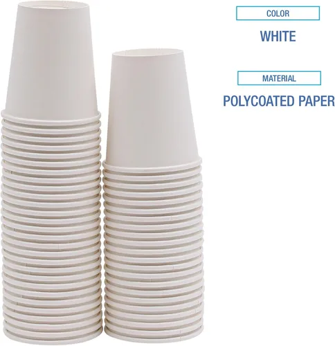 Vista 4 de BOARDWALK FOODSERVICE, BWKWHT8HCUP, TAZA CALIENTE 8OZ WH CT/1000