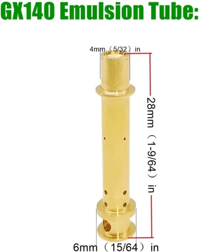 Vista 5 de YAMAKATO Carburador de 212cc 196cc 224cc para Predator 212 224 GX160 GX200 CT200u BT200x MB200 Actualización de rendimiento con Jet..