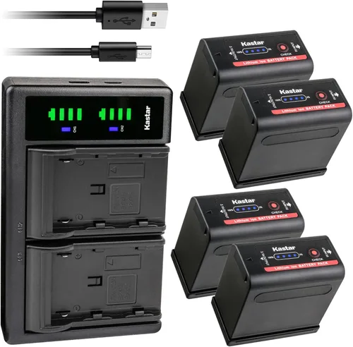 Vista 7 de Kastar Reemplazo del cargador de batería USB LTD2 para Canon EOS C100 Mark II, EOS C300, EOS C300 PL, EOS C500, EOS C500 PL, ES50, ES55, ES60, ES65
