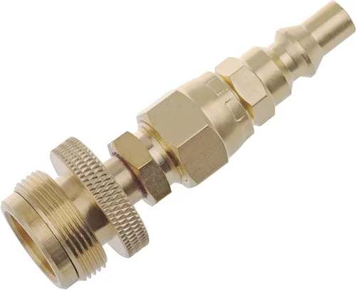 Vista 5 de Adaptador regulador de eliminación de propano de 1 libra con enchufe de desconexión de conexión rápida de 1/4 pulgadas, para parrilla de barbacoa