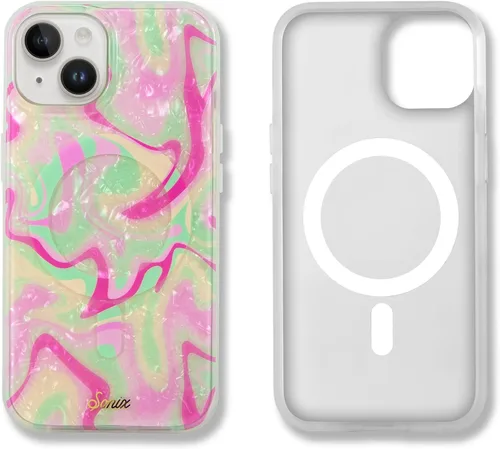 Vista 30 de Sonix Funda para iPhone 15 Pro Compatible con MagSafe Probada contra caídas de 10 pies Transparente