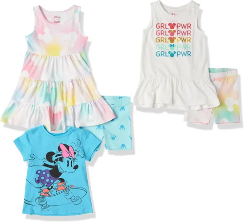 Vista 81 de Amazon Essentials Disney Marvel Star Wars Frozen Conjunto de ropa de mezcla y combinación de princesa para niñas y niños pequeños