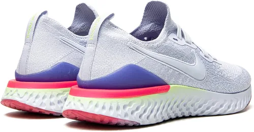 Vista 2 de Nike Hombres Epic React Flyknit 2 Running, Gris